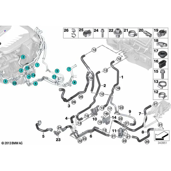 Шланги ОЖ автономной системы отопления