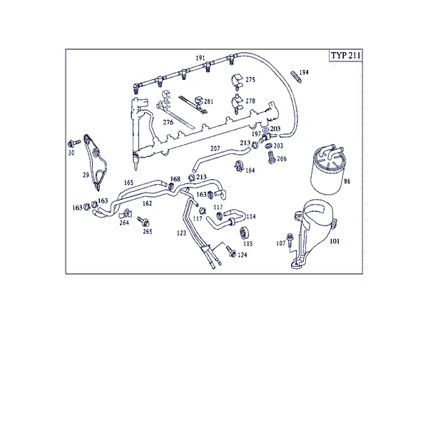 ТОПЛ. ФИЛЬТР, ТРУБОПРОВ. И ТЕРМОСТАТ
