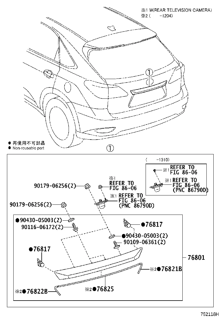REAR MOULDING