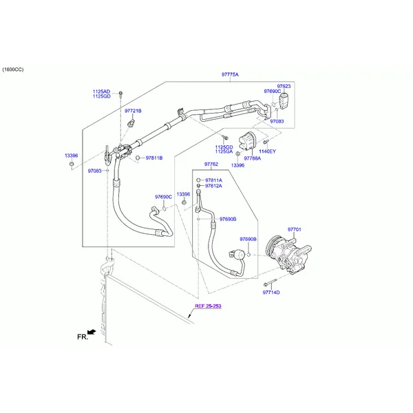 Трубопровод хладагента кондиционера