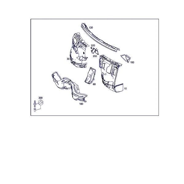 МОТОРНЫЙ ЩИТ И СОЕДИНИТЕЛЬНЫЕ ДЕТАЛИ