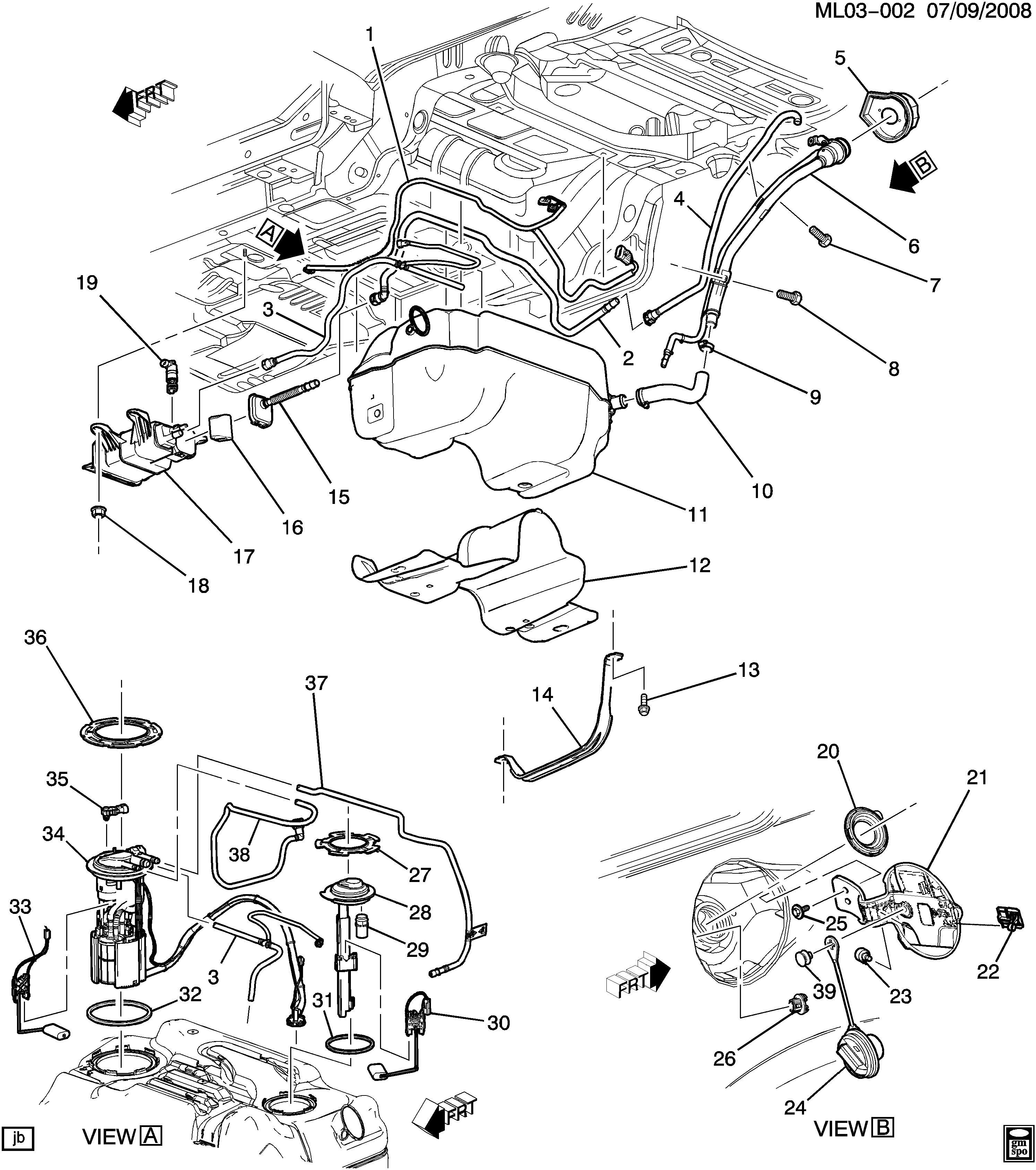 FUEL TANK & MOUNTING
