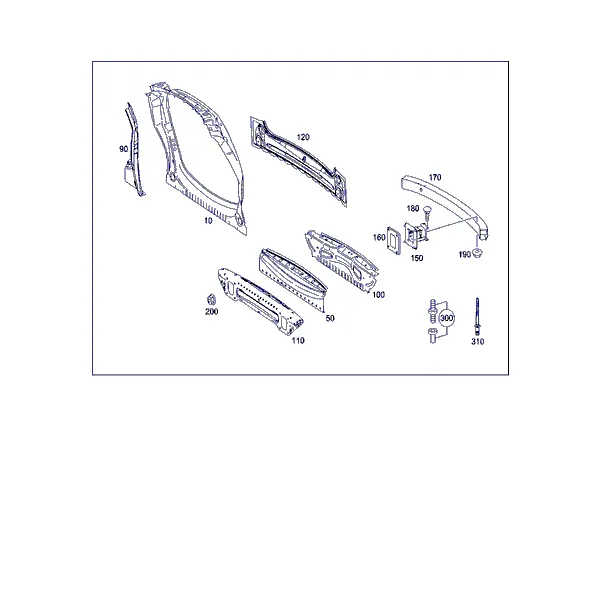 ЗАДНЯЯ ЧАСТЬ КУЗОВА