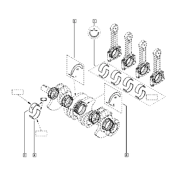 Вкладыши - Подшипники