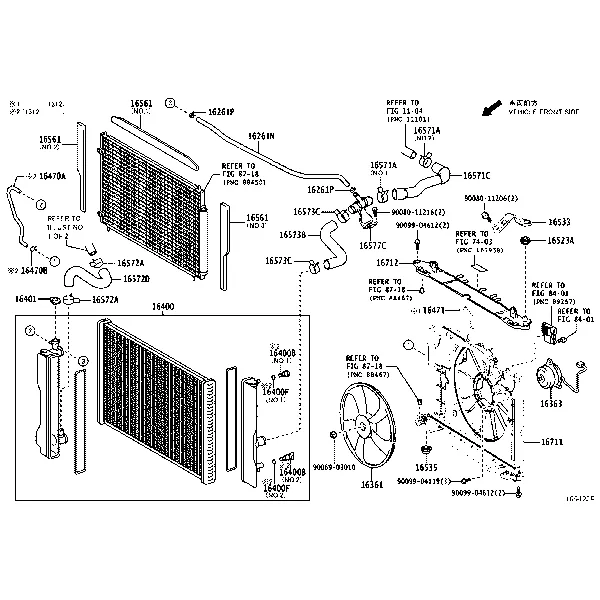 RADIATOR & WATER OUTLET