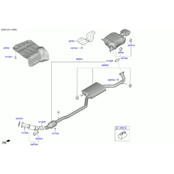 MUFFLER & EXHAUST PIPE