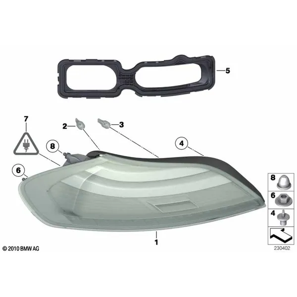 Блок задних фонарей