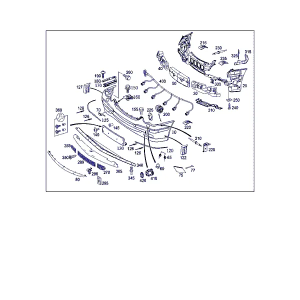 БАМПЕР ПЕРЕДНИЙ