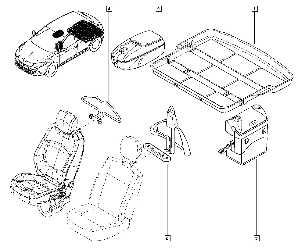 Вещевой ящик (дополнительное оборудование)