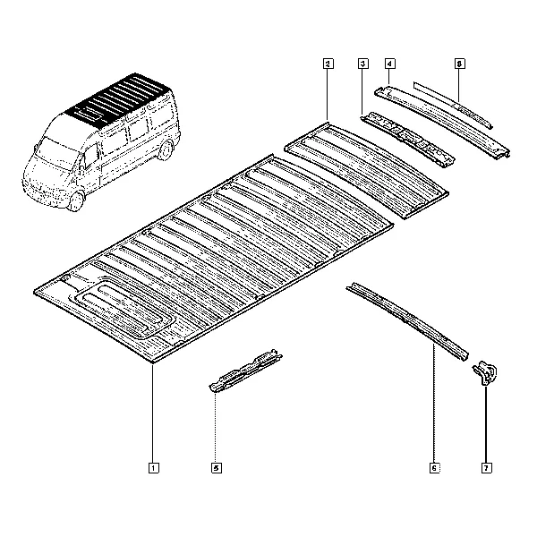 Стандартная крыша