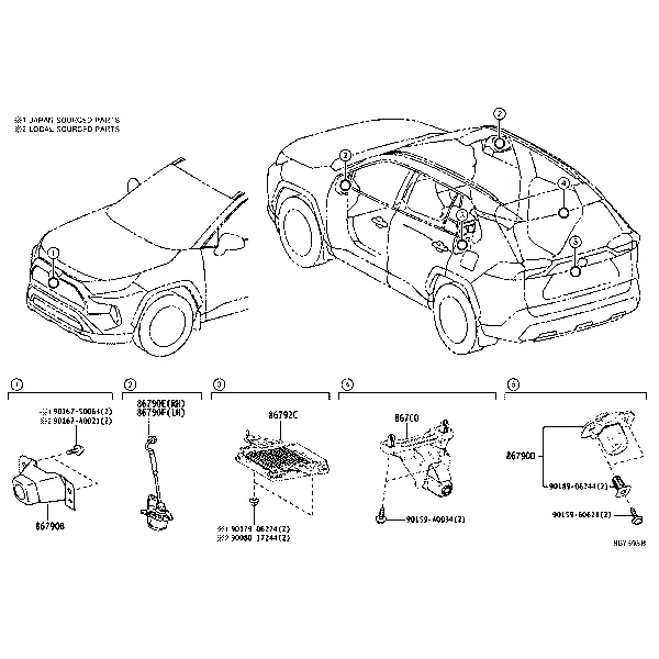 CAMERA & REAR MONITOR DISPLAY