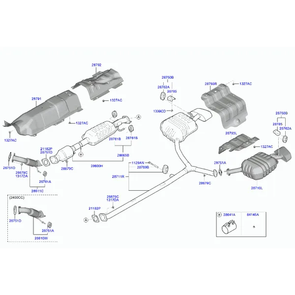 MUFFLER & EXHAUST PIPE