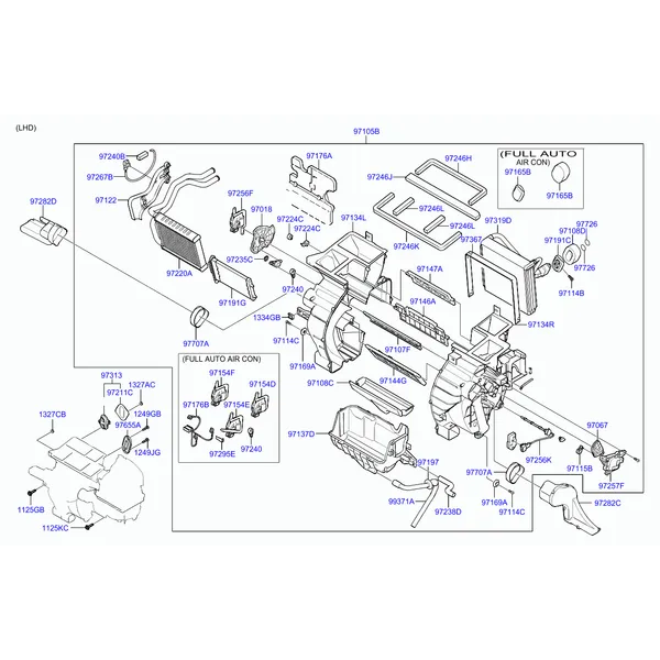 Климатическая установка - отопитель и вентилятор
