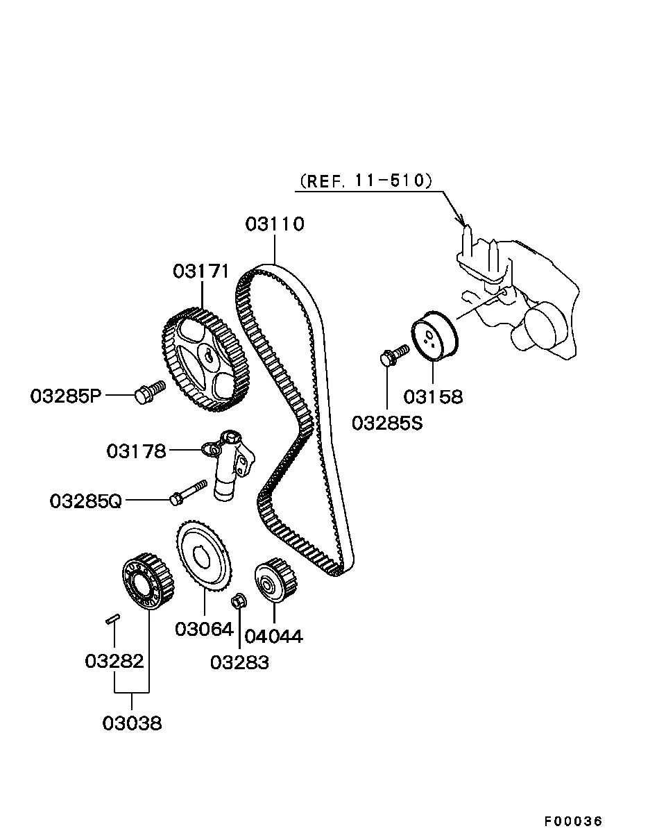 ДВИГАТЕЛЬ - РАСПРЕД. ВАЛЫ И КЛАПАНА
