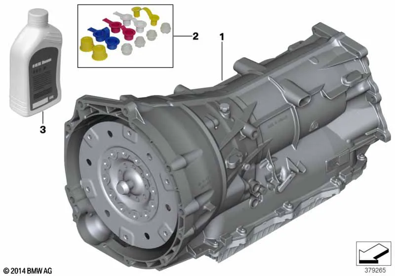 АКПП GA8HP76X полноприводная