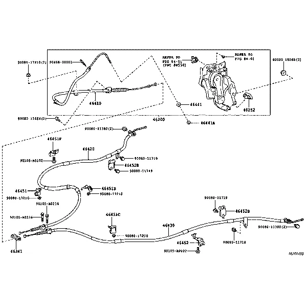 PARKING BRAKE & CABLE