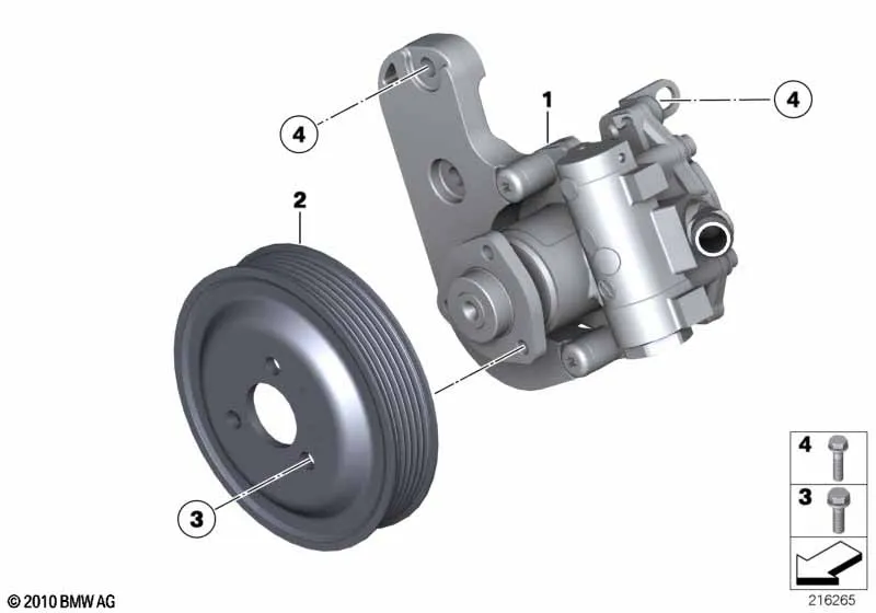 Насос гидроусилителя рулевого управления