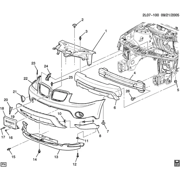 BUMPER/FRONT