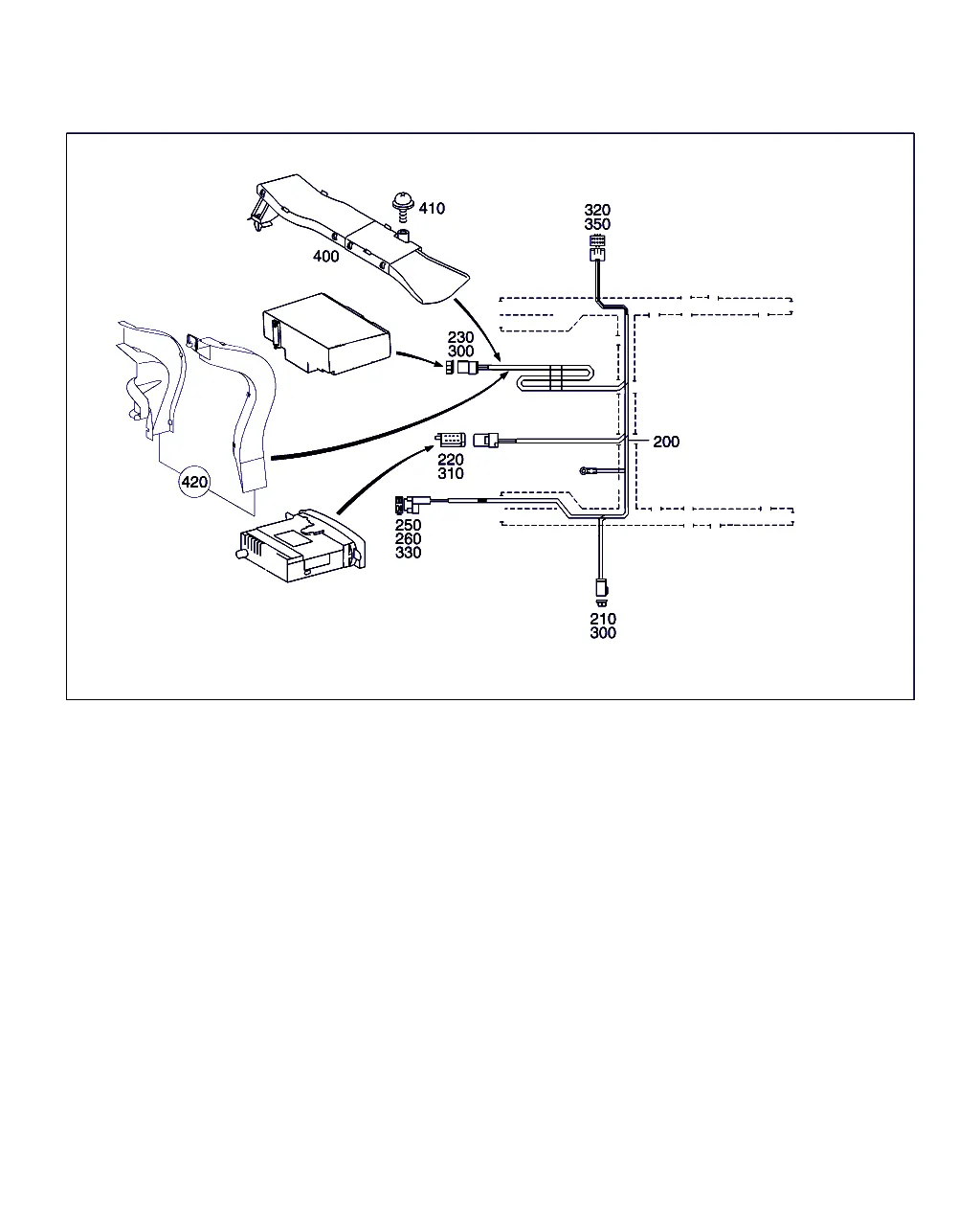 ЖГУТ ПРОВОДОВ ДЛЯ АУДИОСИСТ., CD-ПРОИГР. И ДИНАМИКОВ