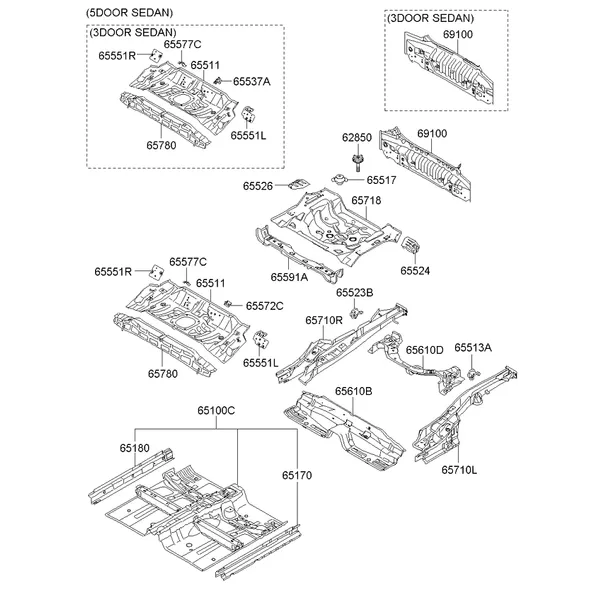 панель пола