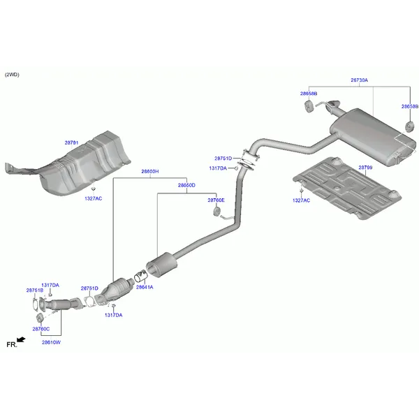 MUFFLER & EXHAUST PIPE