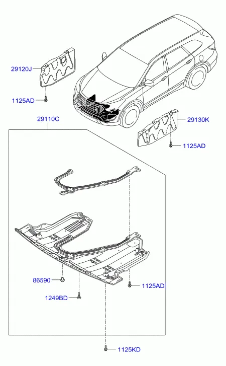 Нижняя крышка