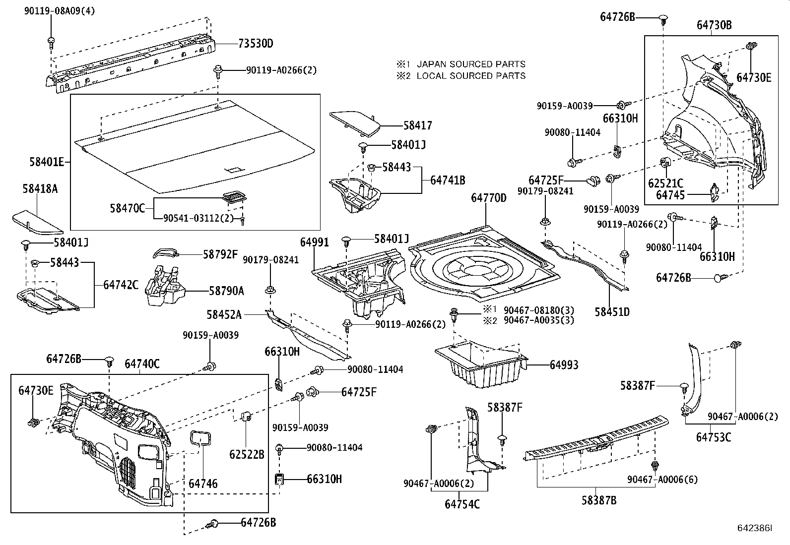 DECK BOARD & DECK TRIM COVER