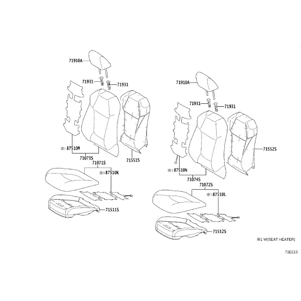 SEAT & SEAT TRACK