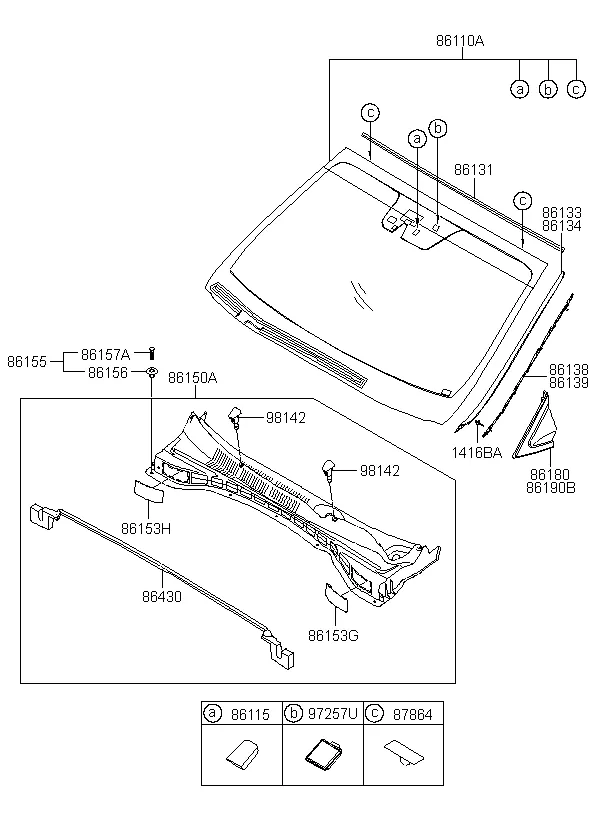 ветровое стекло