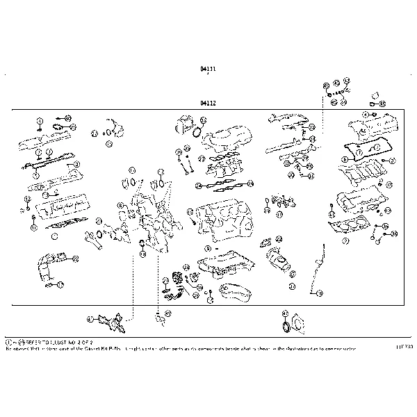 ENGINE OVERHAUL GASKET KIT