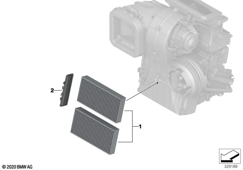 Микрофильтр/фильтр с активирован.углем