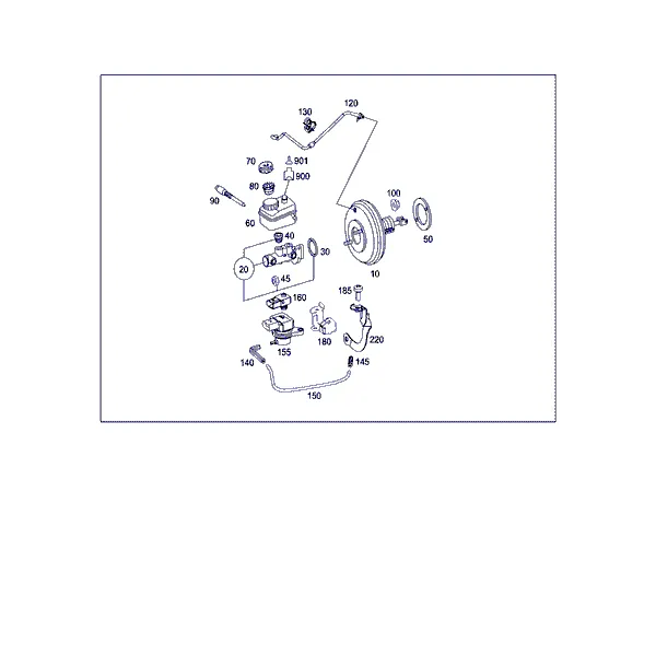 УСИЛИТЕЛЬ ТОРМОЗНОГО ПРИВОДА