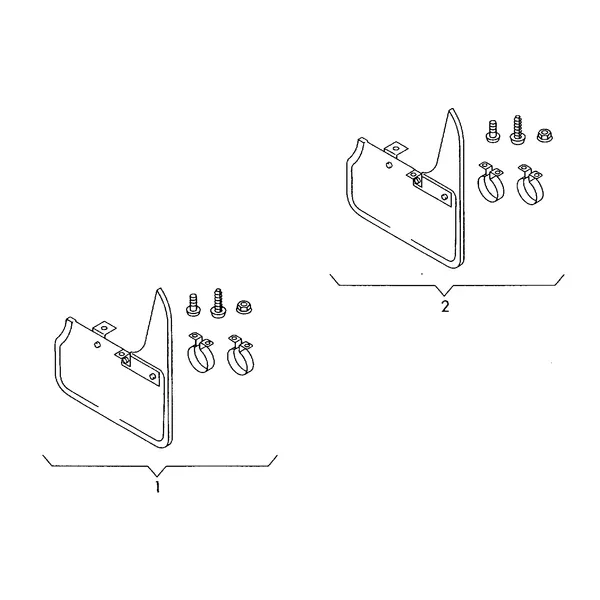 Оригинальные аксессуары Брызговик