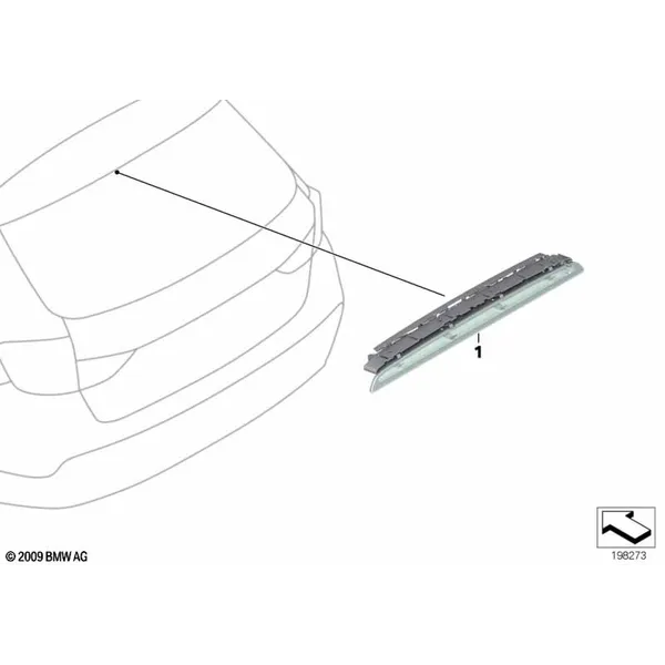 Третий фонарь стоп-сигнала