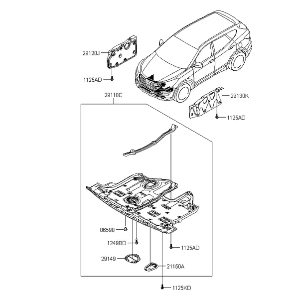 Нижняя крышка