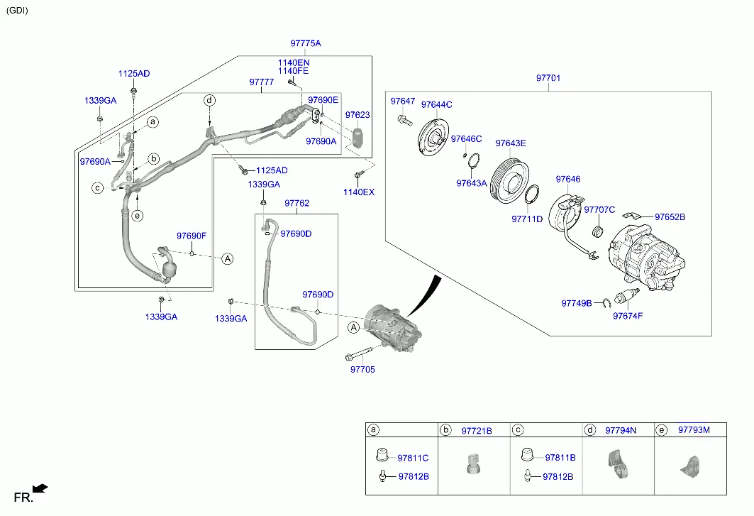 Трубопровод хладагента кондиционера