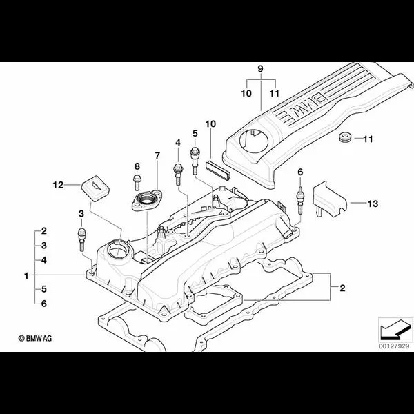 Крышка головки блока цилиндров