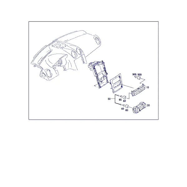 ВЫКЛЮЧАТЕЛИ В ПЕРЕДНЕЙ ПАНЕЛИ И ЦЕНТРАЛЬНОЙ КОНСОЛИ