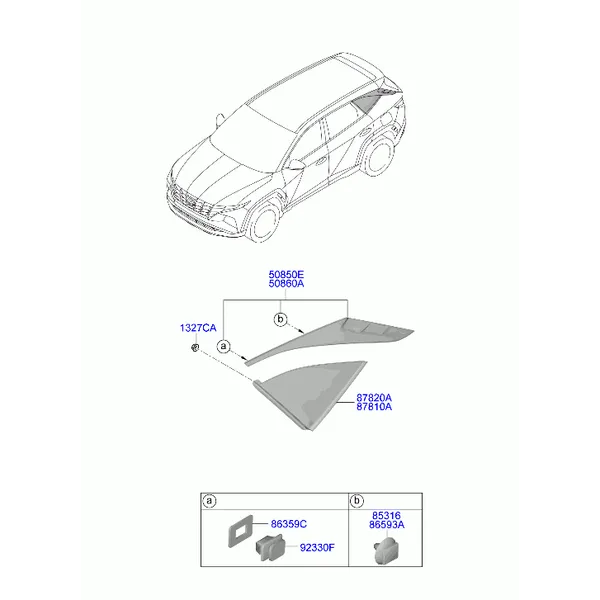 Стекло боковины