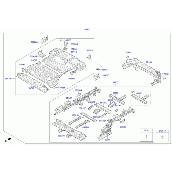 панель пола