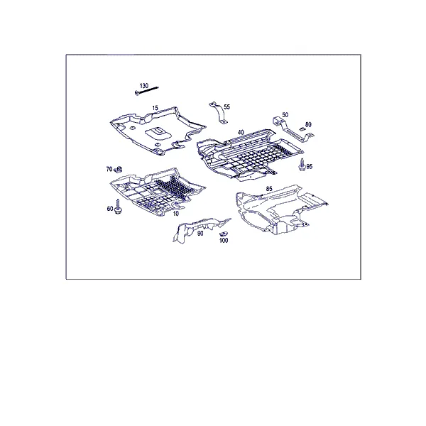 ШУМОИЗОЛЯЦИОН. КОЖУХ, А/М С ДИЗ. ДВИГАТ.