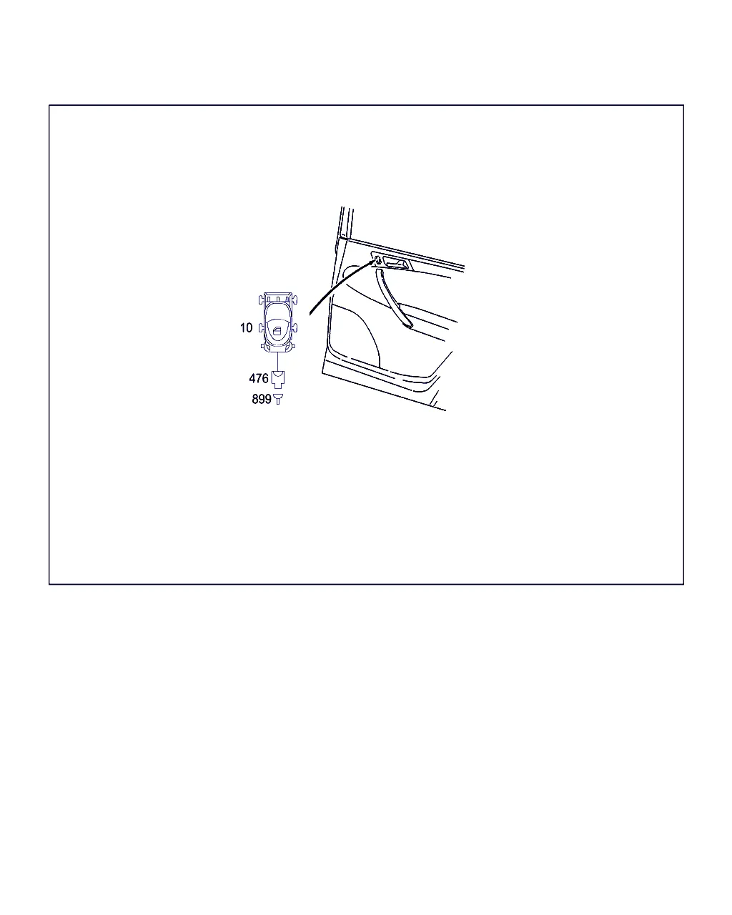 ВЫКЛЮЧАТЕЛЬ В ОБЛИЦОВКЕ ДВЕРИ СЗАДИ