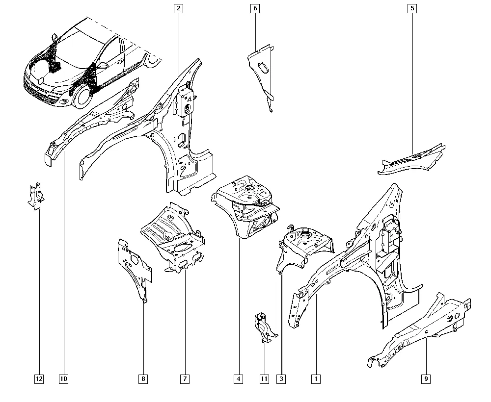 Передняя сторона