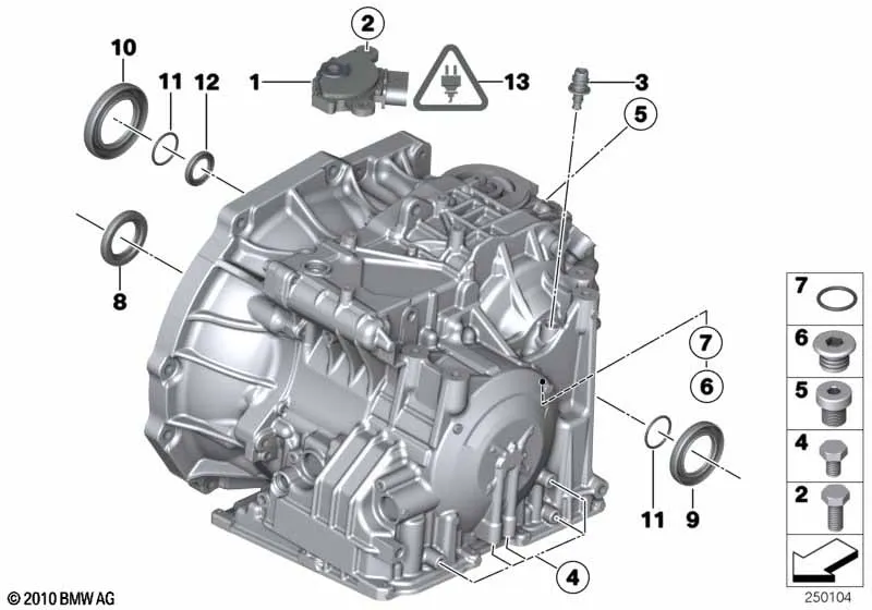 GA6F21WA - Дополн.элементы/уплотнители