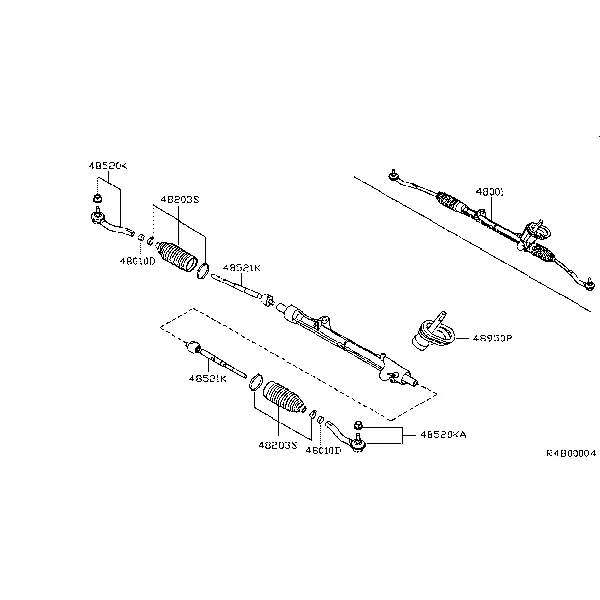 Рулевое управление прямого действия