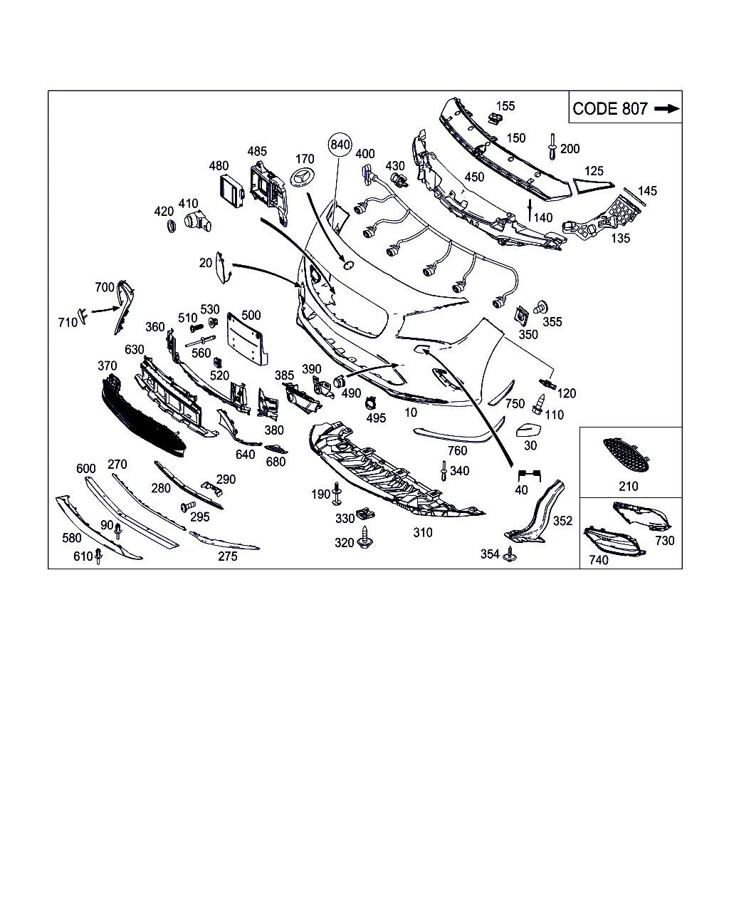 БАМПЕР ПЕРЕДНИЙ