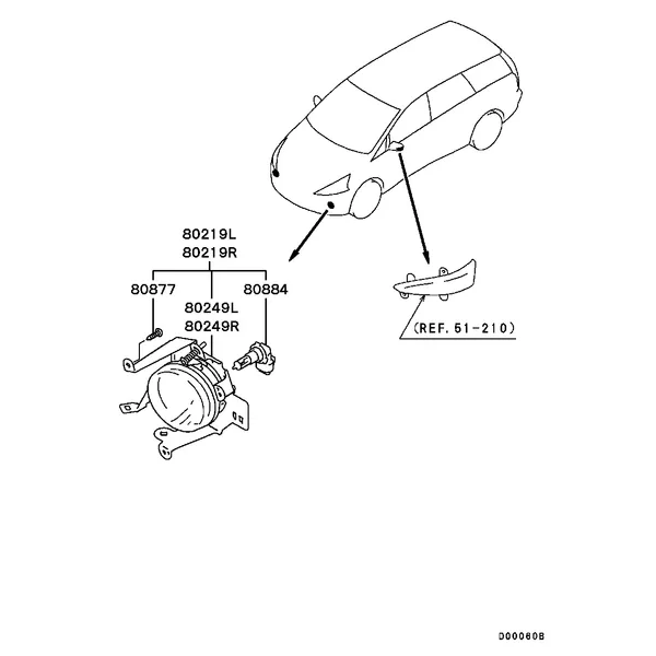 ЭЛЕКТРООБОРУДОВАНИЕ ШАССИ - ПЕРЕДНИЕ УКАЗАТЕЛИ ПОВОРОТОВ