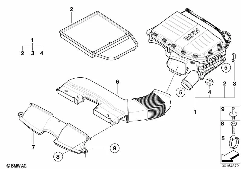 Глушитель шума всасыв./сменн.эл.фильтра