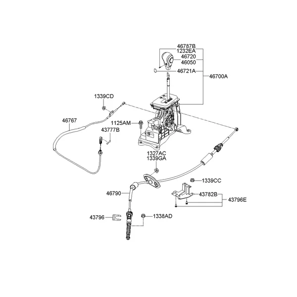 SHIFT LEVER CONTROL (ATM)