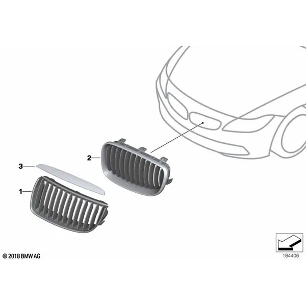 Дооснащение декоративной решеткой